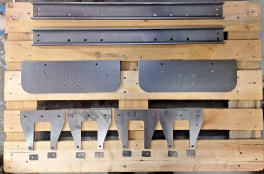 Large 4 Wheel Chassis Frame Kit - Steel Frame Parts Only