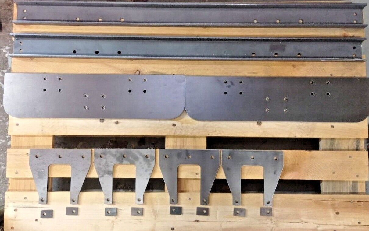 Large 4 Wheel Chassis Kit - 7 1/4" or 10 1/4" gauge