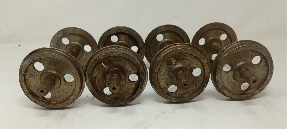 SOLD 1383 - 4 x 5" Gauge Wheelsets