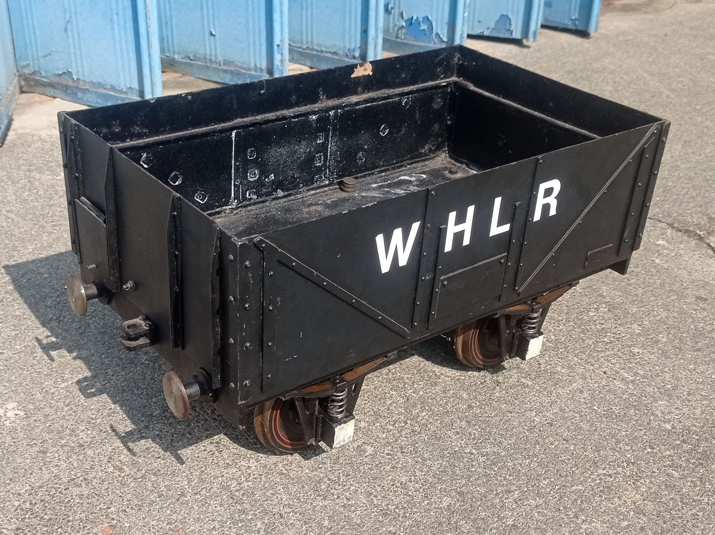 (Sold) 5" Gauge 4 Wheel Coal Wagon