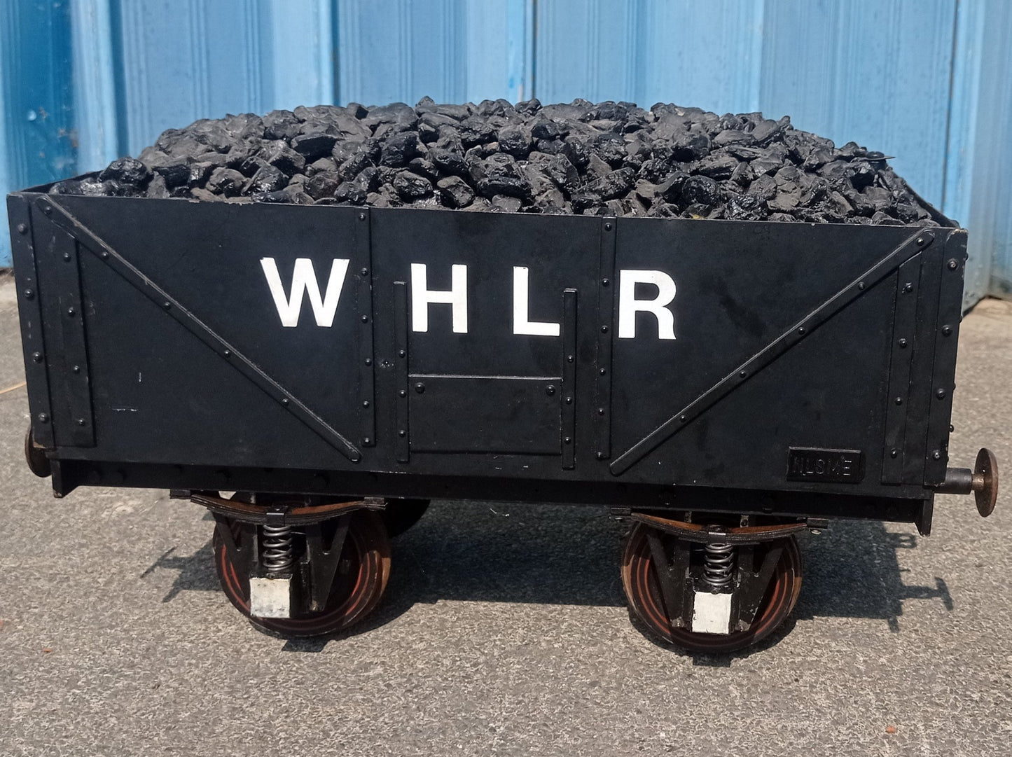 (Sold) 5" Gauge 4 Wheel Coal Wagon