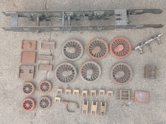 (Sold)  5" Gauge Torquay Manor Frames and Castings