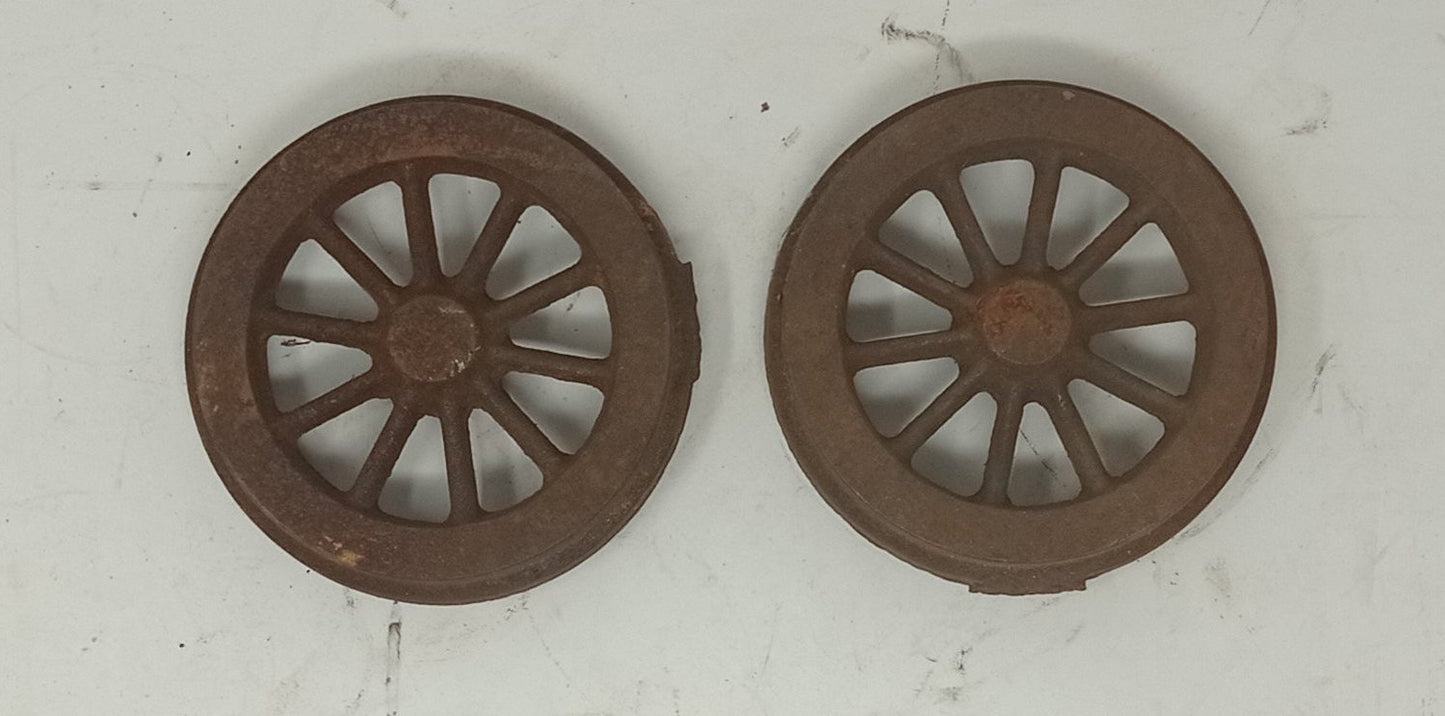 (Sold) 2 x 5" Gauge Wheel Castings