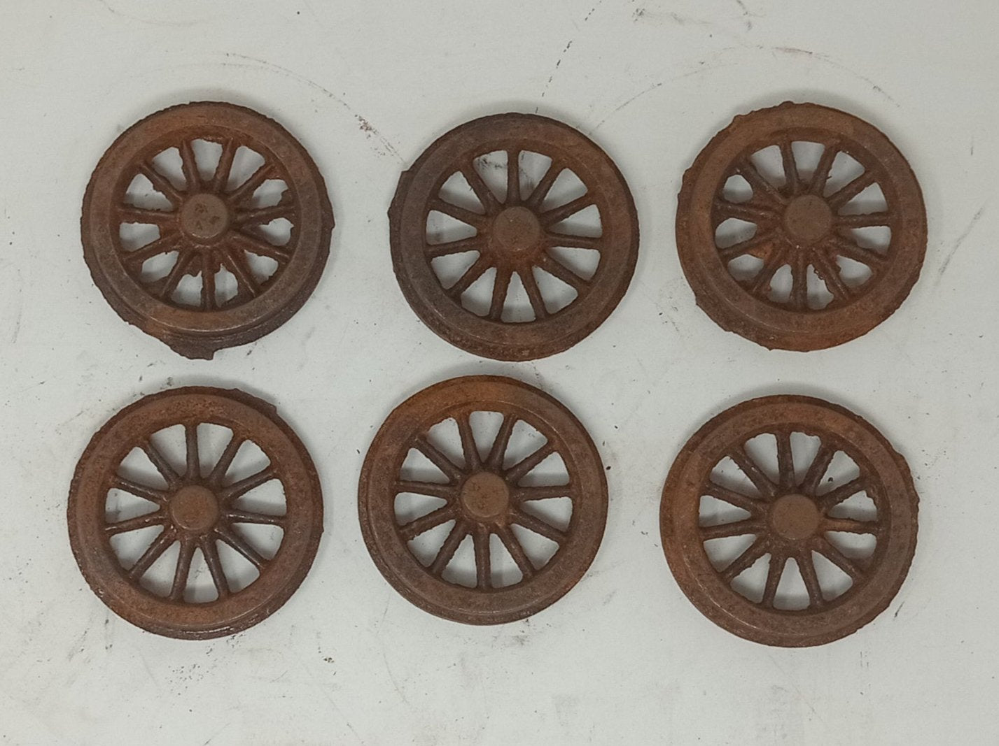(Sold) 6 x 5" Gauge Wheel Castings