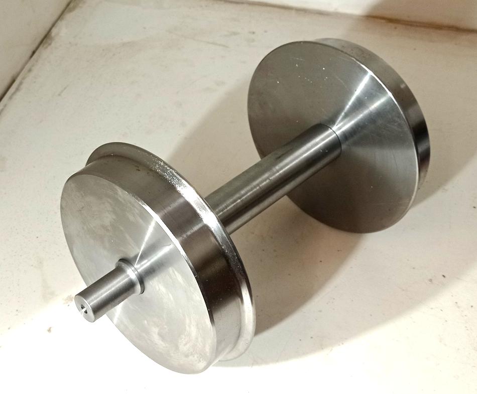 7¼" Narrow Gauge Wheelset - 6" Diameter Wheel