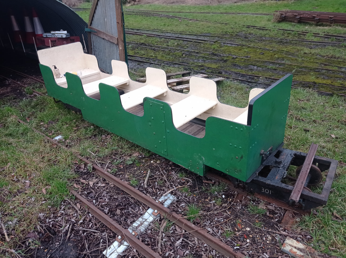 SOLD - 10¼" Gauge Pair of Articulated Coaches