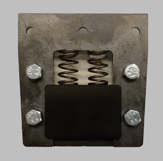 Small Bolt on W Iron & Axlebox - 12mm Bearing