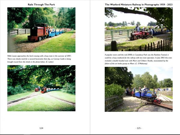 Rails Through The Park : The Watford Miniature Railway in Photographs 1959 – 2023