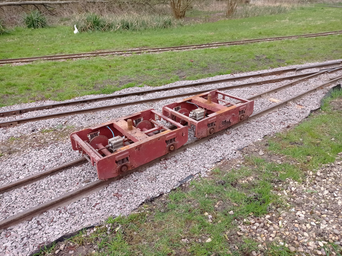 1403 - 2 x 10 1/4" Gauge Air Braked Bogies