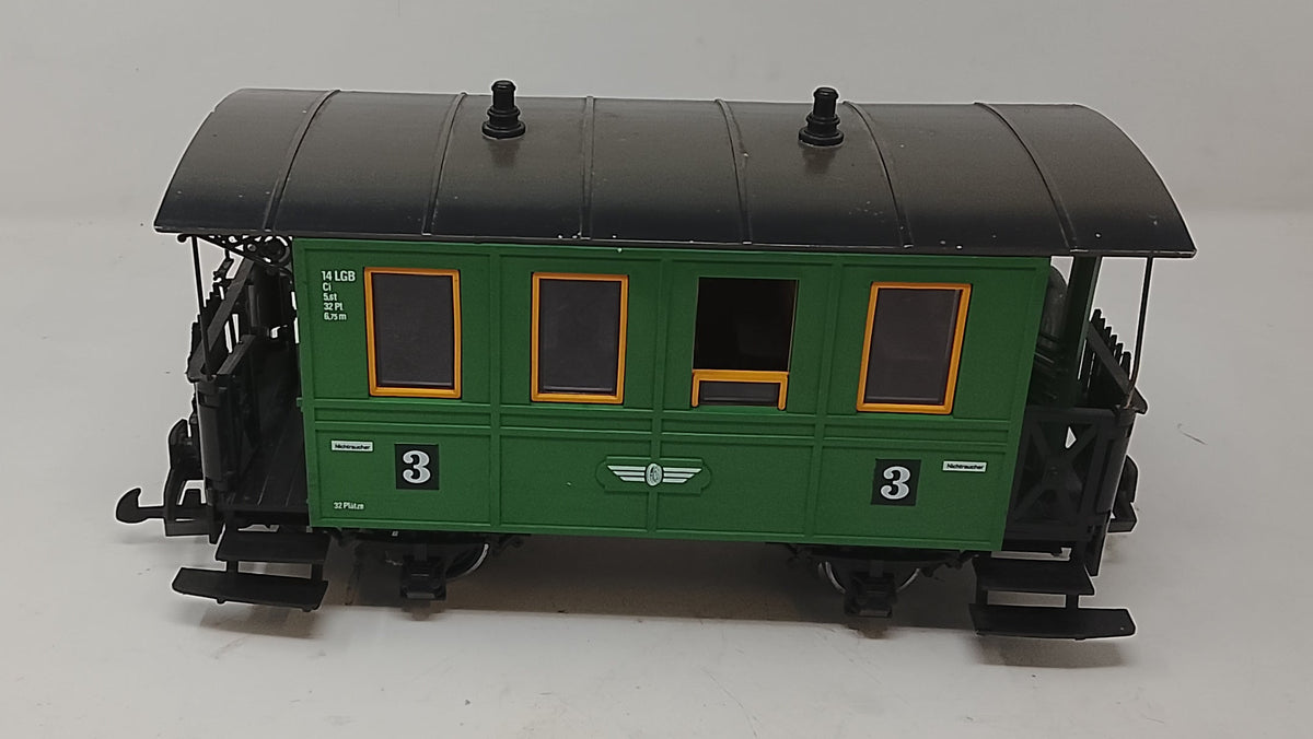 1574 - 45mm Gauge 4 Wheel 3rd Class LGB Coach