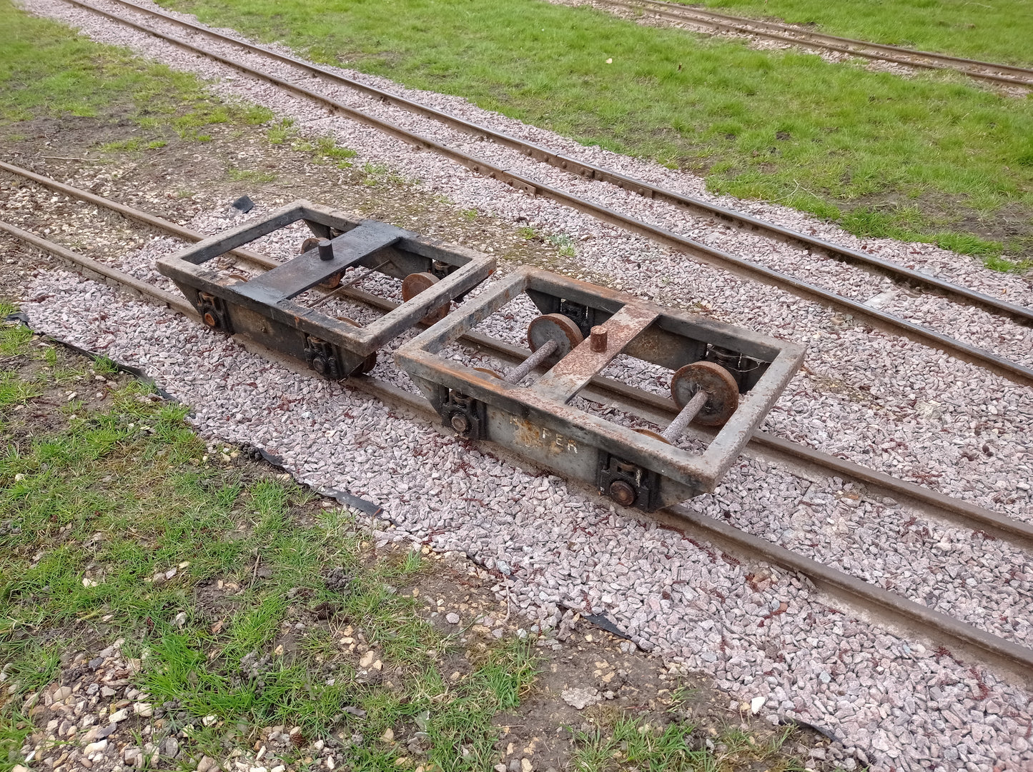 Pair 10 1/4" Gauge Bogies (Ian Allan type)