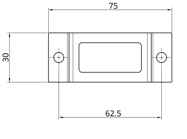 5" Gauge Coupling - Single Slot or Triple Slot