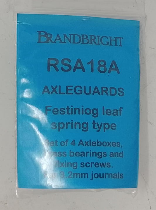 1608 - Brandbright Small Festiniog Rly Leaf Spring Axleguards