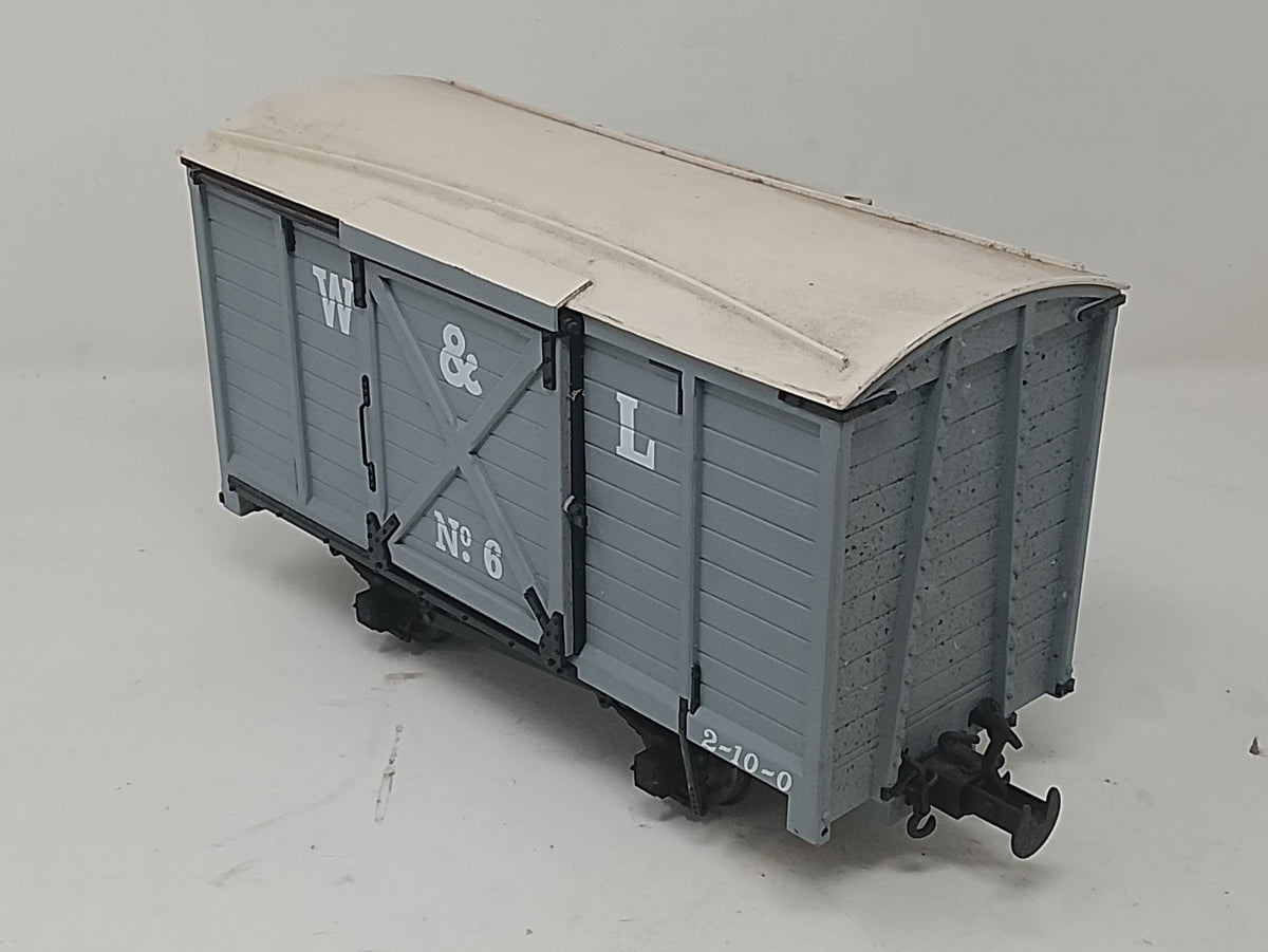 45mm Gauge Accucraft Welshpool & Llanfair Goods Van