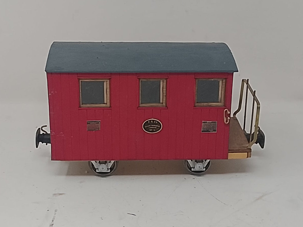 1647 - 45mm Gauge Ffestiniog Railway Single Balcony Brake Coach