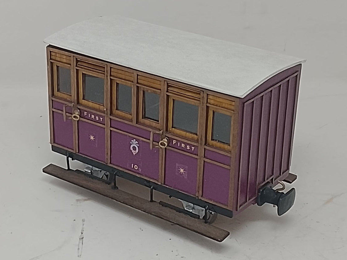 1646 - 45mm Gauge Ffestiniog Railway Ashbury 1st Class Coach