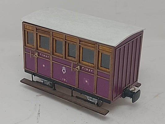 1646 - 45mm Gauge Ffestiniog Railway Ashbury 1st Class Coach