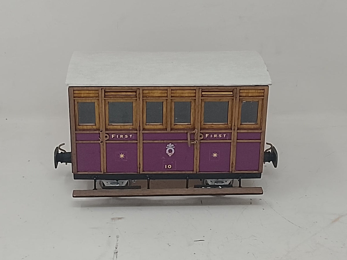 1646 - 45mm Gauge Ffestiniog Railway Ashbury 1st Class Coach