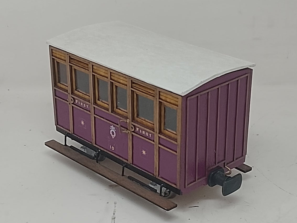 1646 - 45mm Gauge Ffestiniog Railway Ashbury 1st Class Coach
