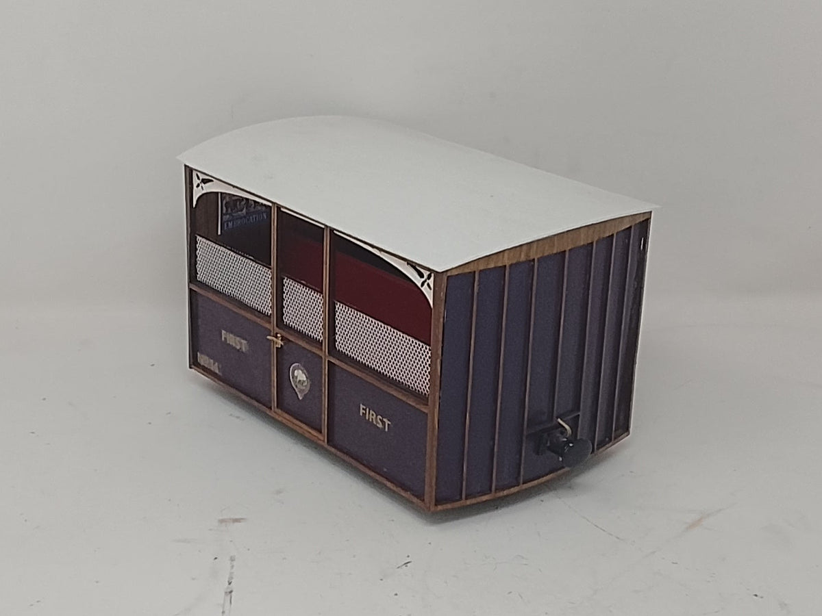 1644 - 45mm Gauge Ffestiniog Railway Observation Saloon Bug Box Coach