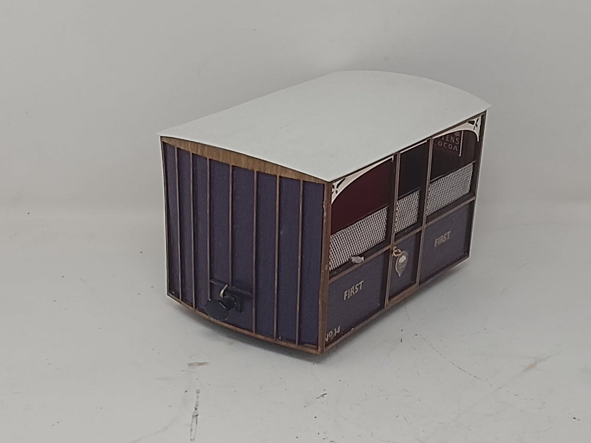 1644 - 45mm Gauge Ffestiniog Railway Observation Saloon Bug Box Coach
