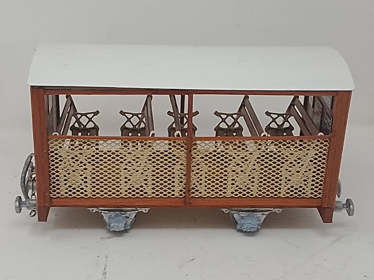 1652 - 45mm Gauge Vale of Rheidol Mesh Sided Coach
