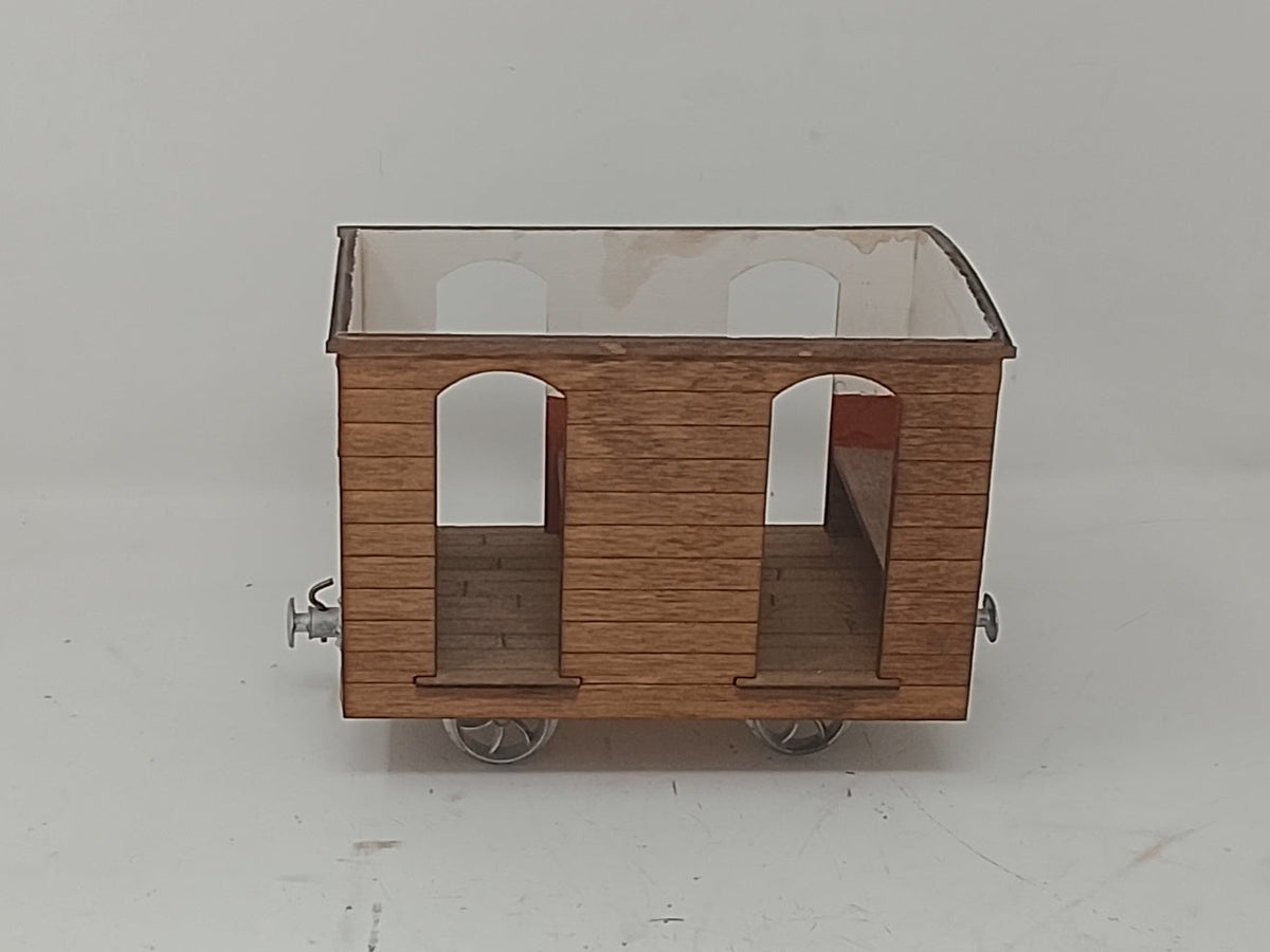 1643 - 45mm Gauge Ffestiniog Railway Quarryman's Coach
