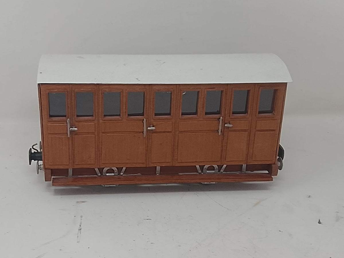 1653 - 45mm Gauge 4 Wheel Coach (3 Compartment)