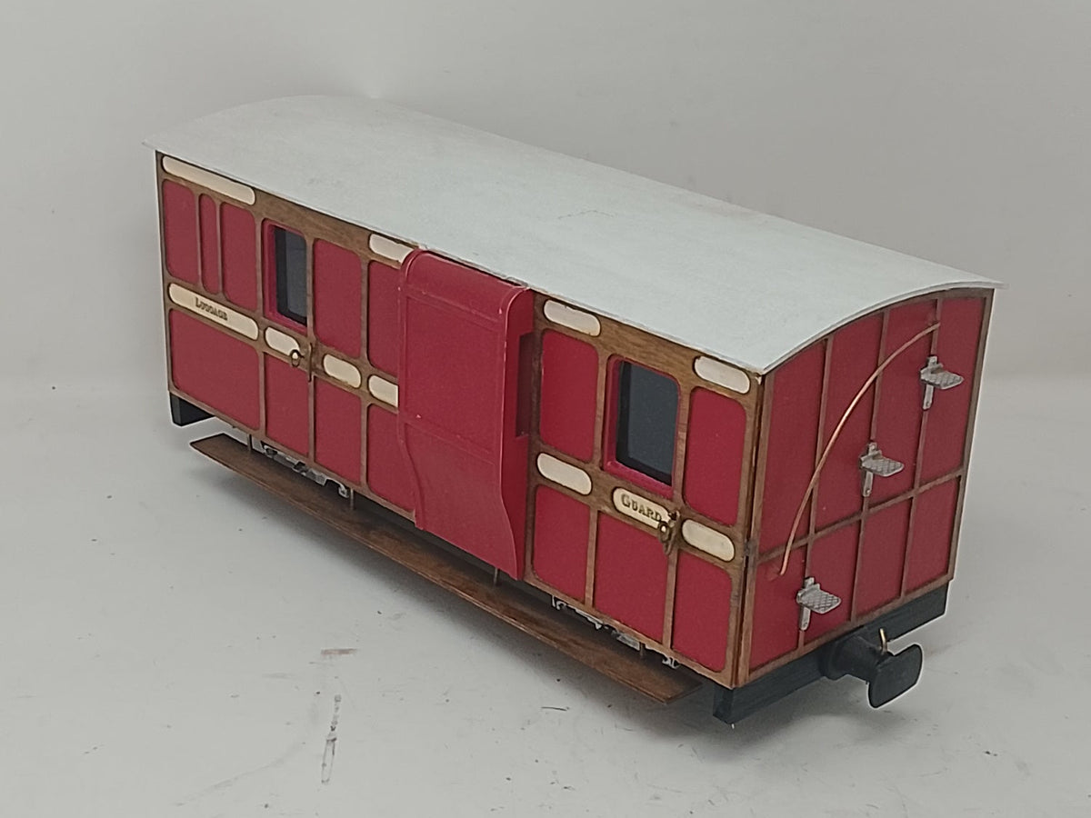 1637 - 45mm Gauge Brandbright 4 Wheel Luggage and Brake Coach