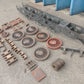 (Sold)  5" Gauge Torquay Manor Frames and Castings