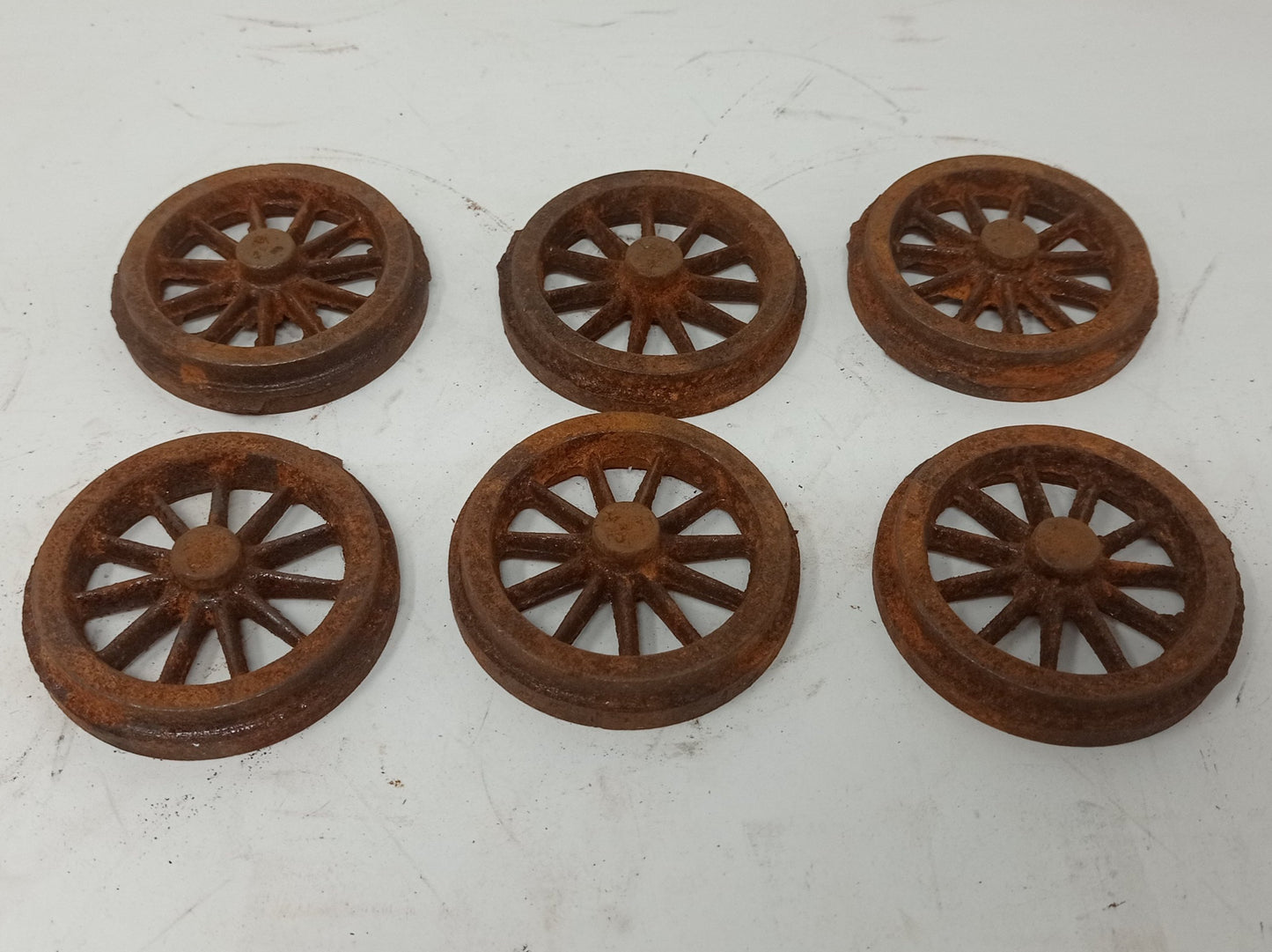 1389 - 6 x 5" Gauge Wheel Castings