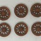 1389 - 6 x 5" Gauge Wheel Castings