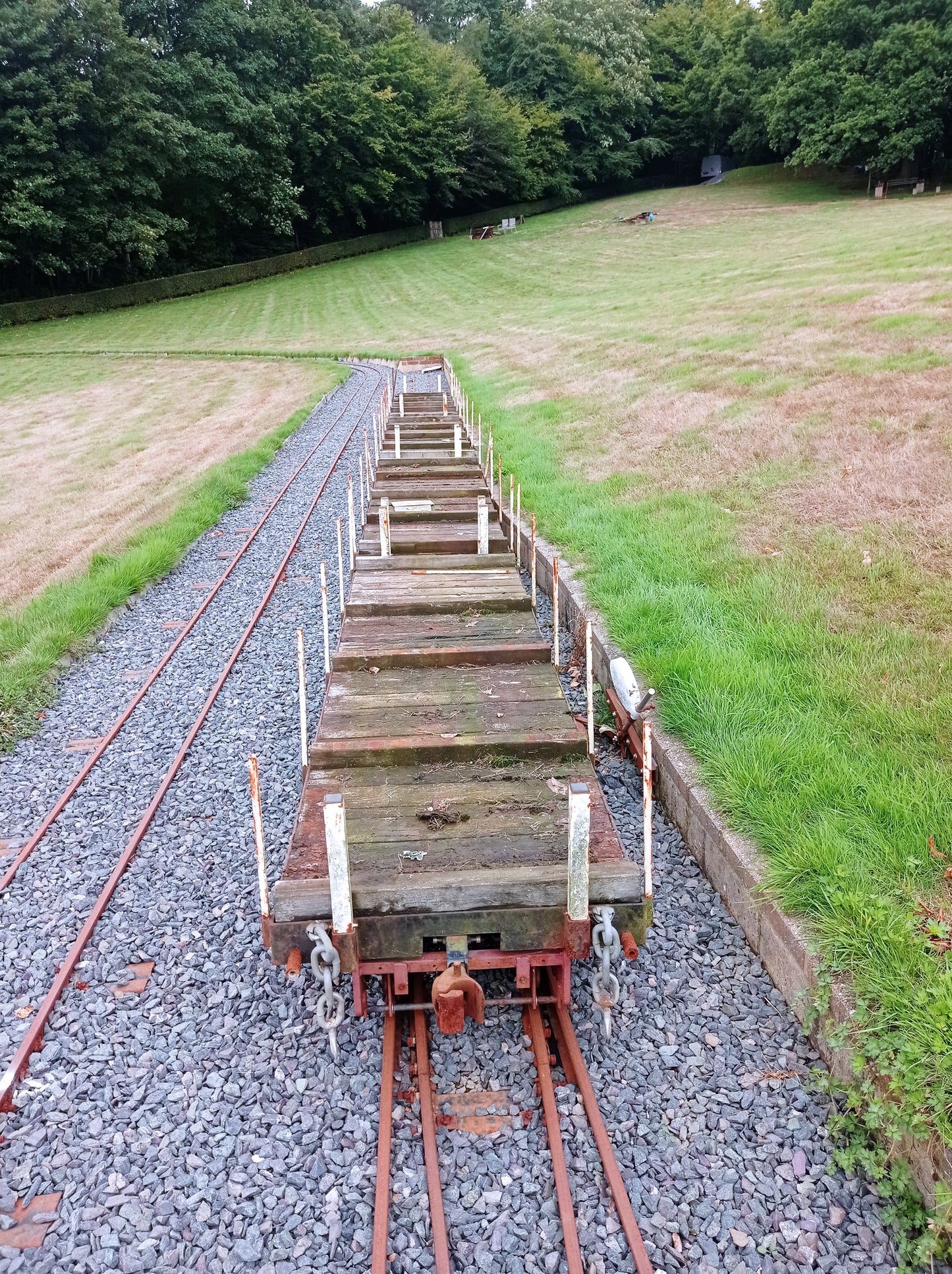 10¼” Gauge Set of Flat Wagons