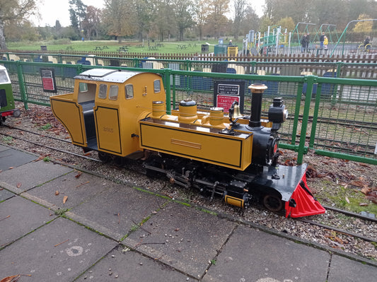 10 1/4" Gauge 2-6-4T Mountaineer steam locomotive