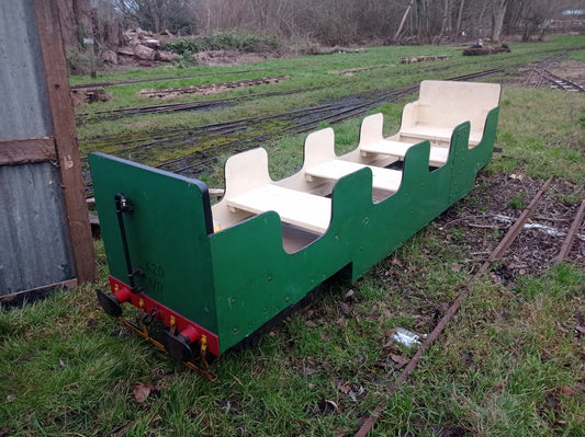 SOLD - 10¼" Gauge Pair of Articulated Coaches