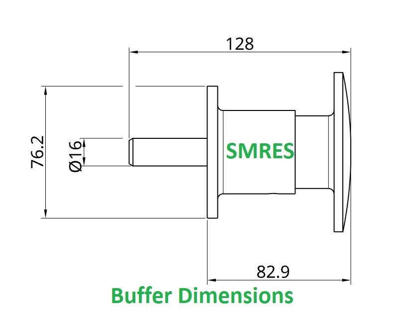 Buffer Kit for 7 1/4" or 10 1/4" Gauge