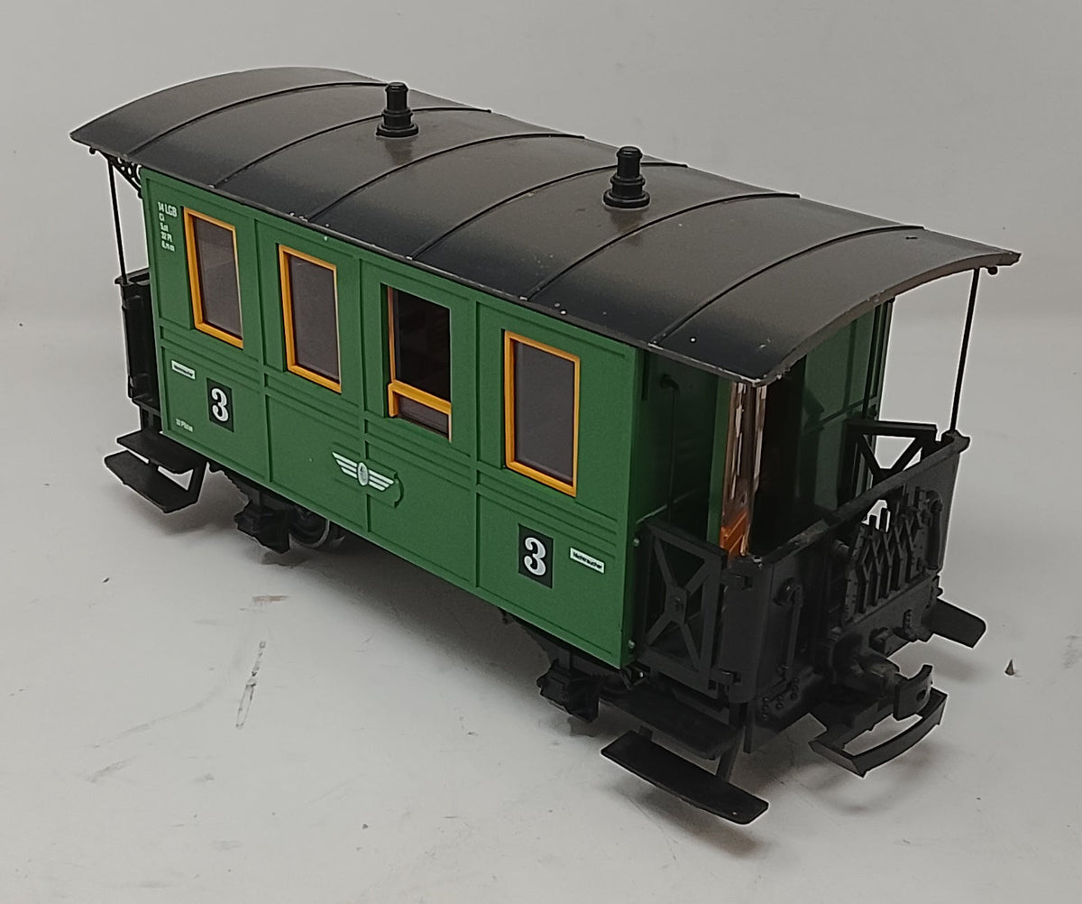 1574 - 45mm Gauge 4 Wheel 3rd Class LGB Coach