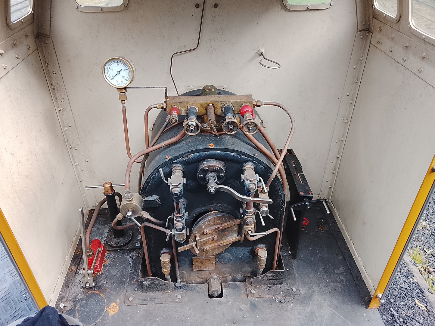 10 1/4" Gauge 2-6-4T Mountaineer steam locomotive
