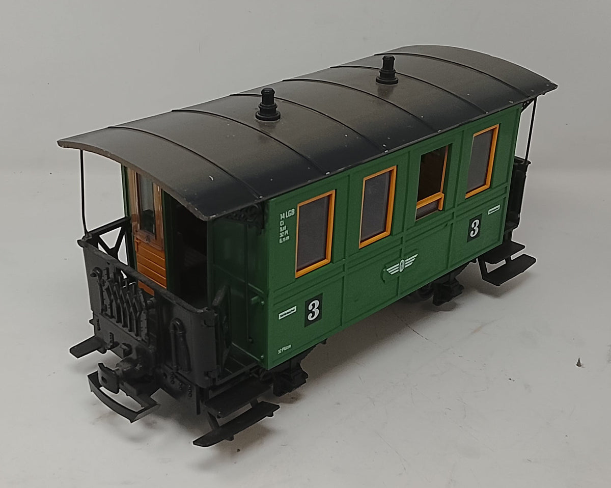 1574 - 45mm Gauge 4 Wheel 3rd Class LGB Coach