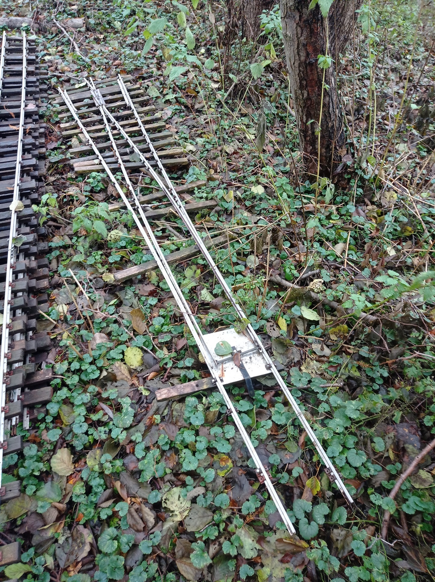 7¼" Gauge Point - ⅝" aluminium rail