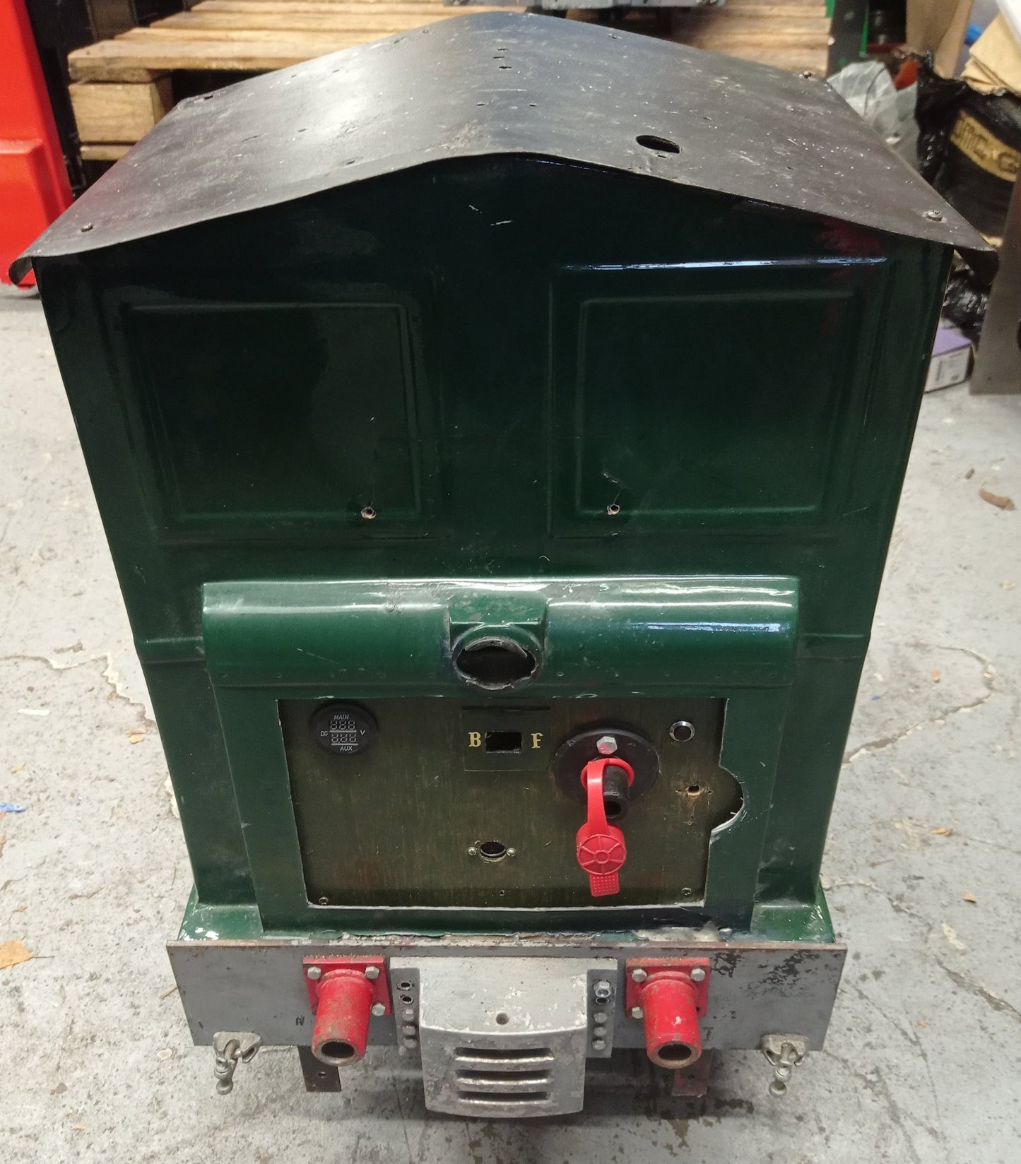 1528 - 7¼" Gauge Simplicity II Battery Locomotive (Green)