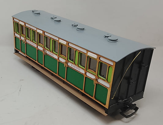 1571 - 45mm Gauge 4 Compartment Bogie Coach