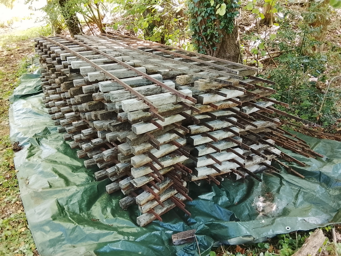 200m of 7 1/4" Gauge Bar Track