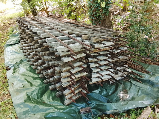 200m of 7 1/4" Gauge Bar Track