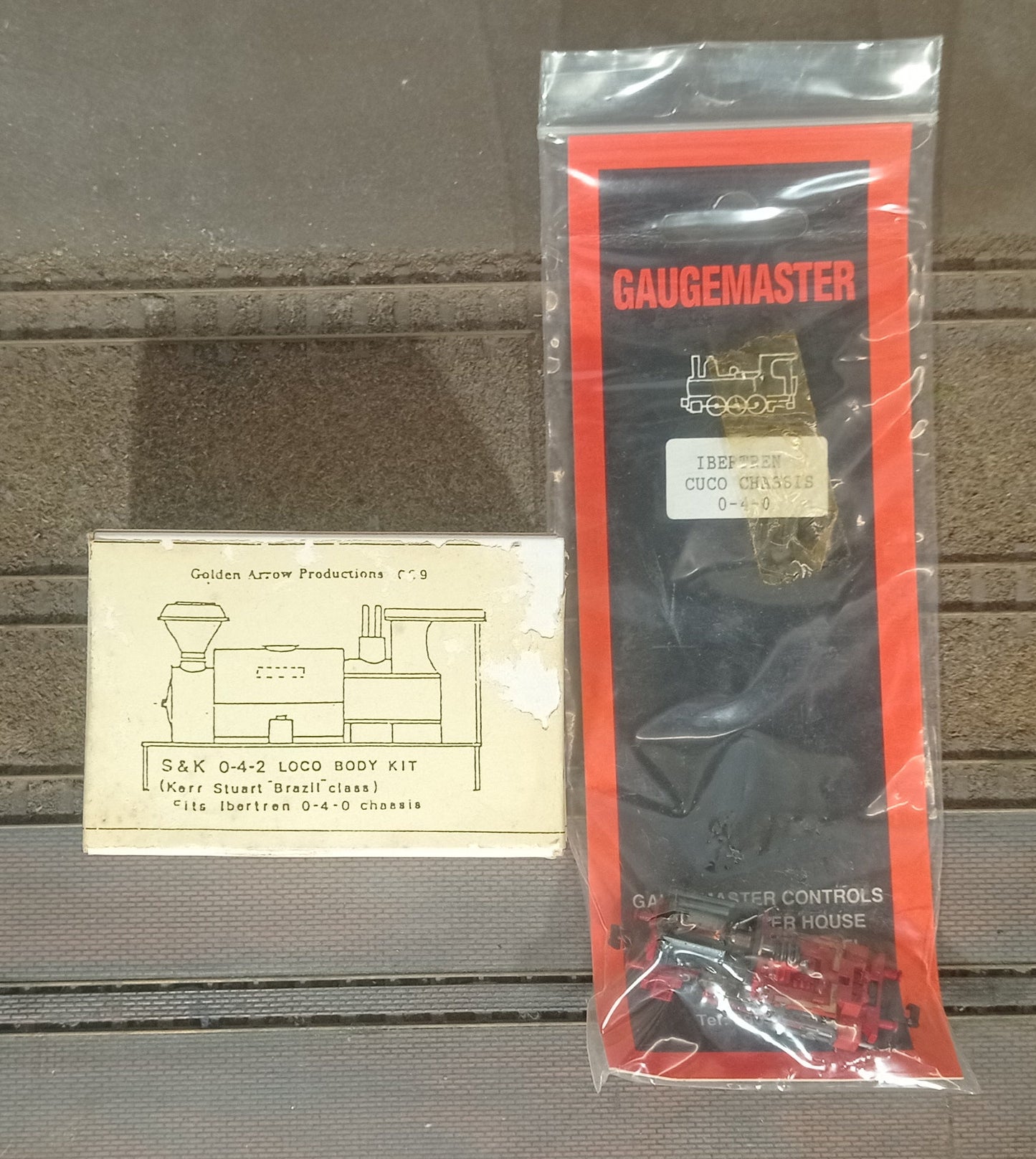 Golden Arrow 009 Gauge Brazil Kerr Stuart 0-4-2 Kit with chassis