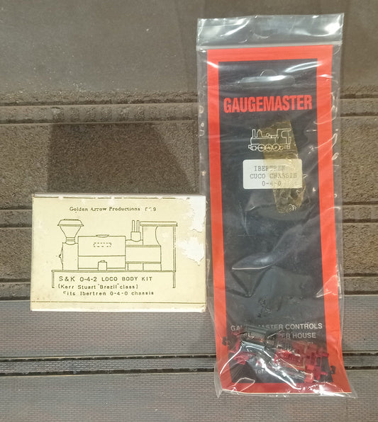 Golden Arrow 009 Gauge Brazil Kerr Stuart 0-4-2 Kit with chassis
