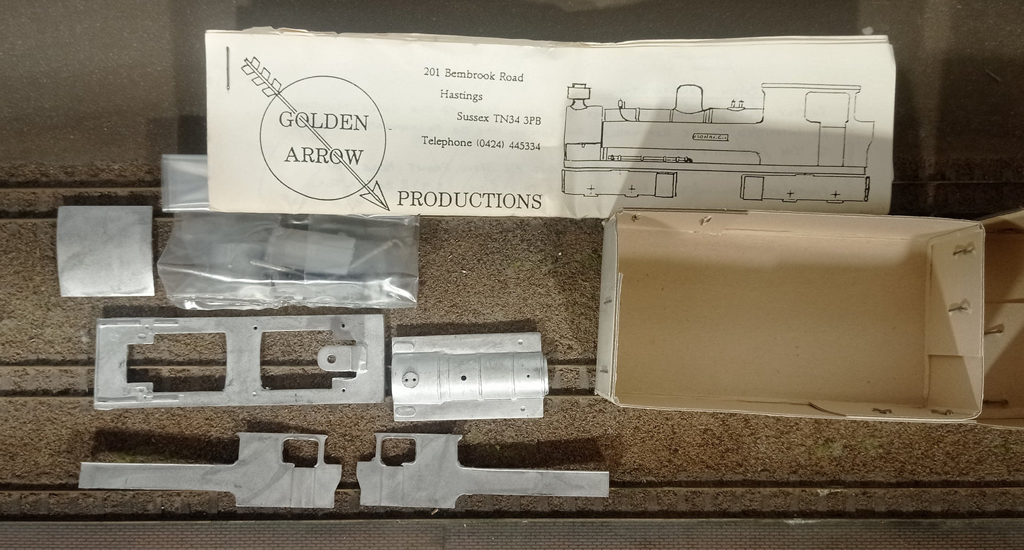 Golden Arrow 009 Gauge 'Monarch' Kitson-Meyer Kit with chassis