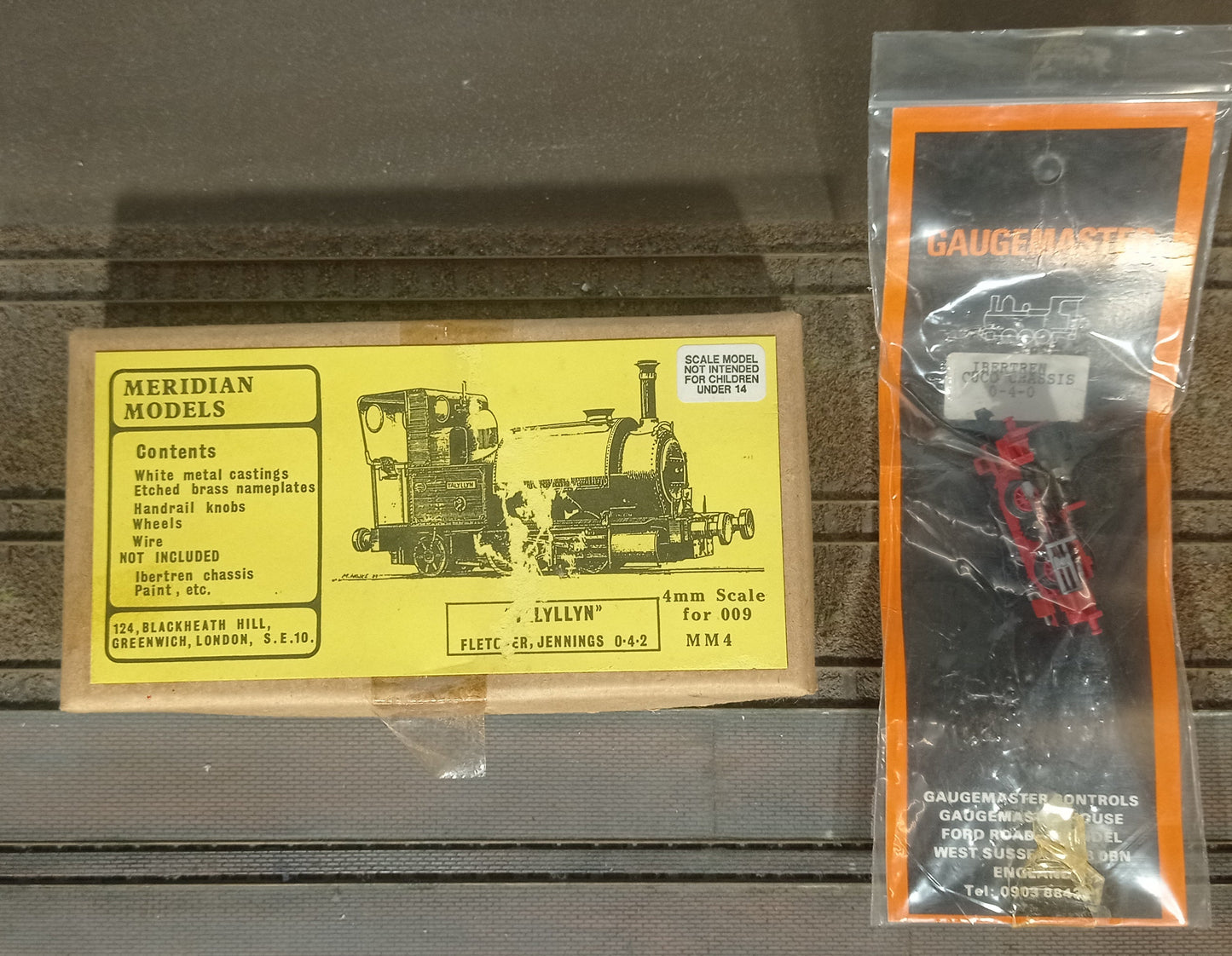 Meridian 009 Gauge Talyllyn locomotive Kit with chassis
