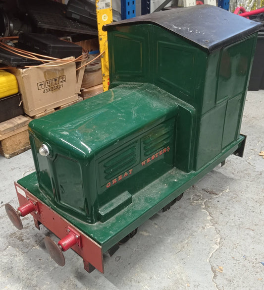 1528 - 7¼" Gauge Simplicity II Battery Locomotive (Green)