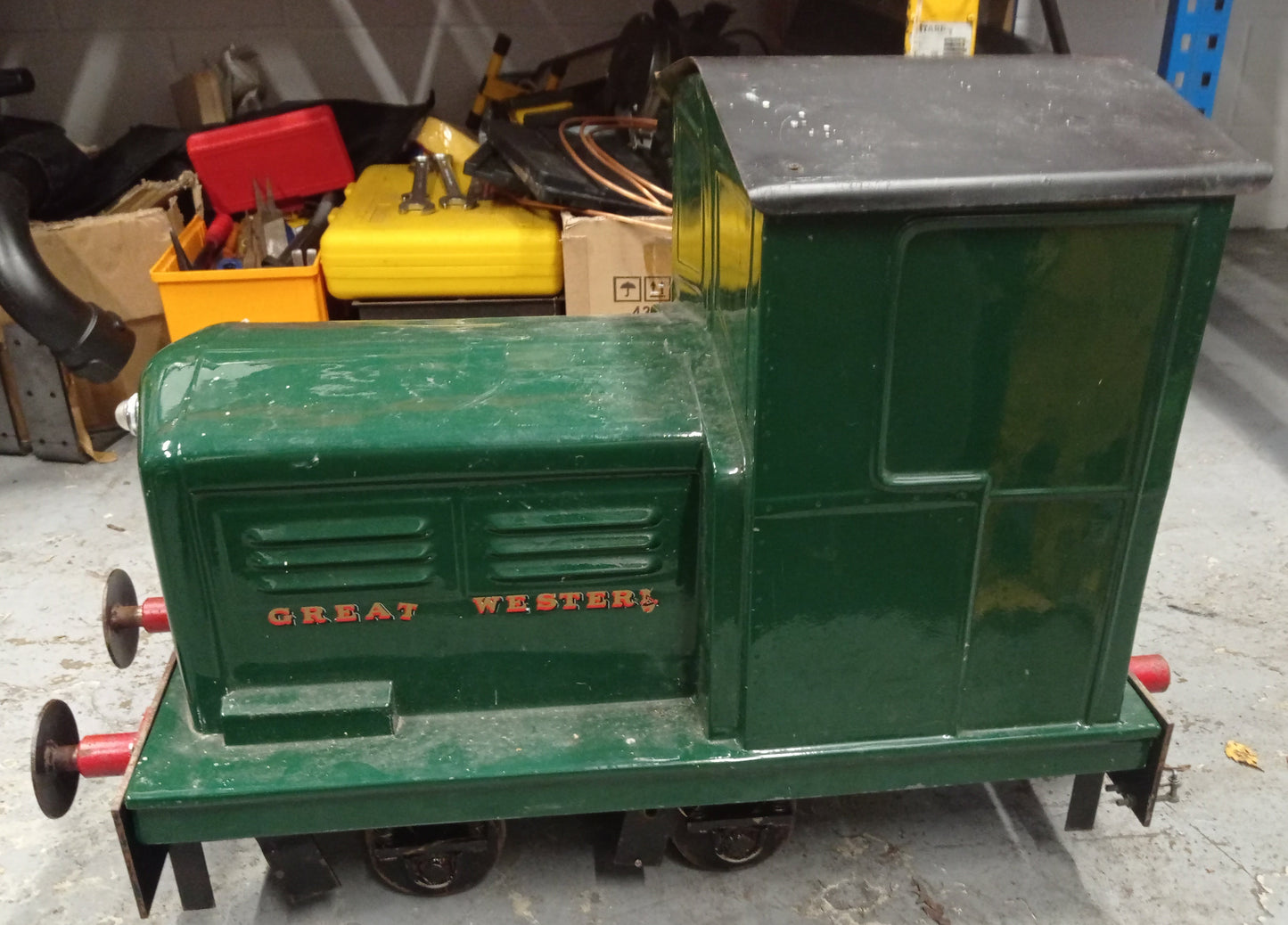1528 - 7¼" Gauge Simplicity II Battery Locomotive (Green)
